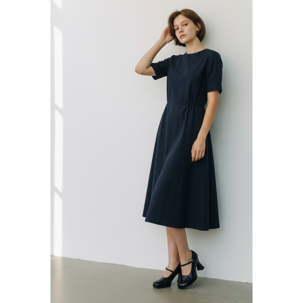 Unlisted Kenneth Cole Black Mary Jane Block Heels Size 5.5 Round Toe 72838